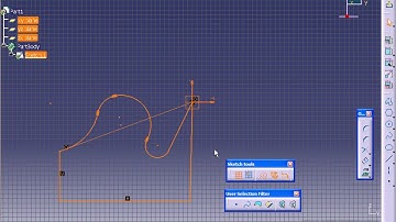 CATIA V5 Tutorial - Offset Sketch [16]