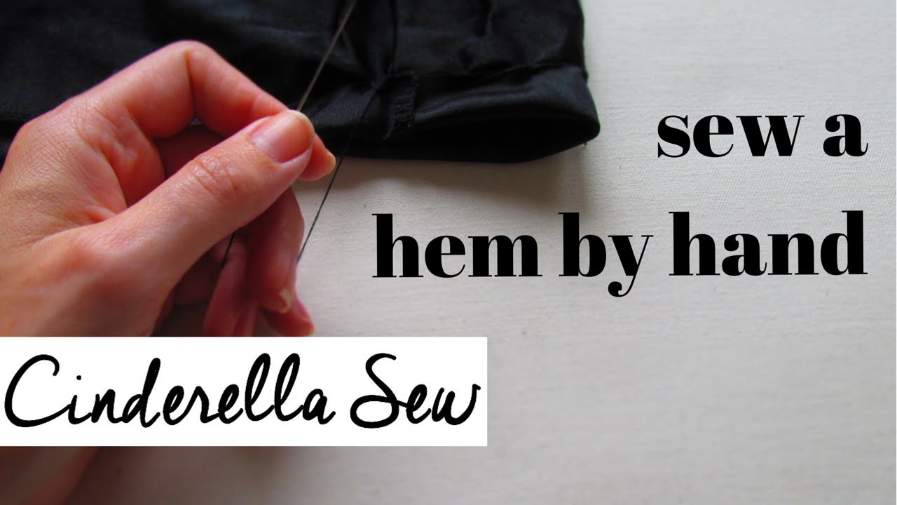 How to Hem Dress Pants WITHOUT Sewing Machine: Blind Stitch Tutorial ...