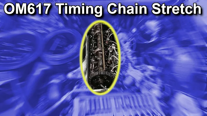Is your OM617 Timing chain stretched out? How to check it the quick way using cam marks.