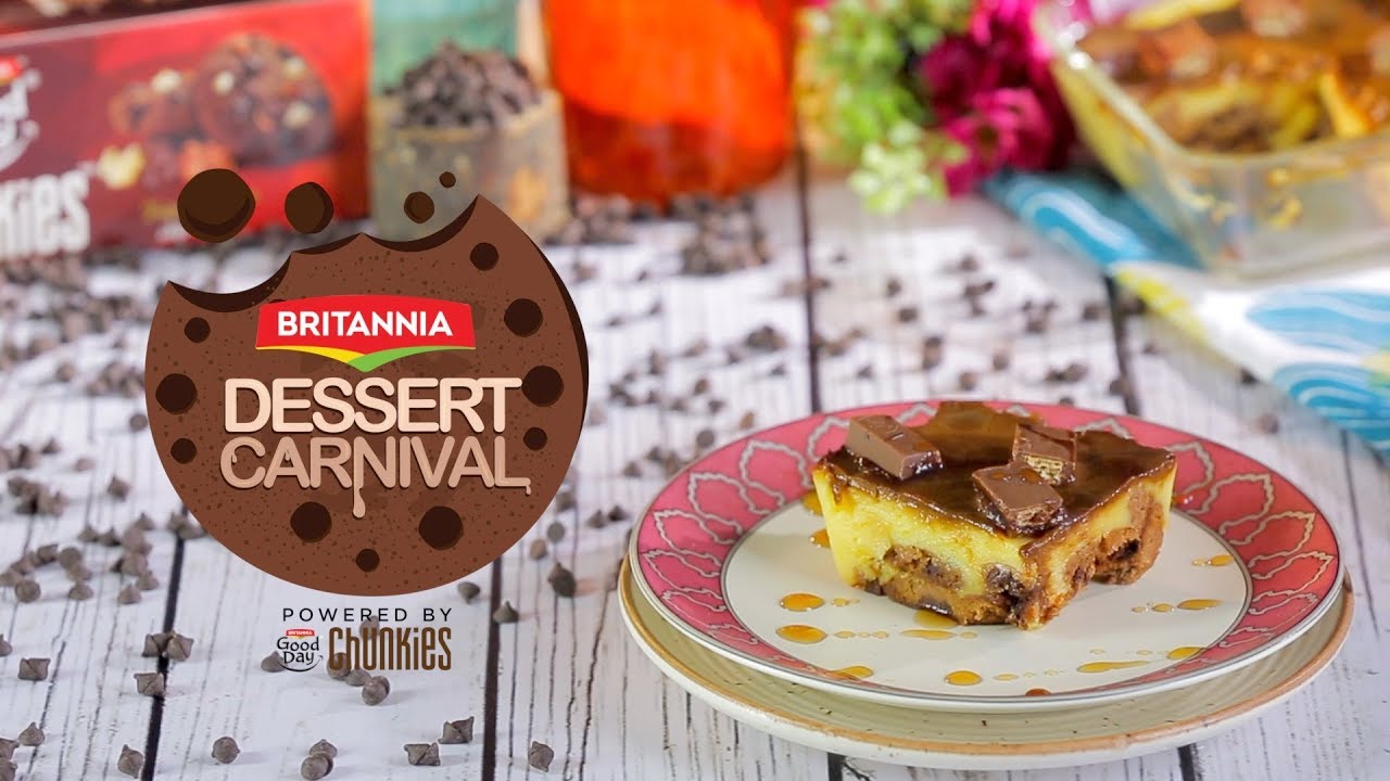 Toffee Biscuit Pudding | टॉफी बिस्किट पुडिंग । #britanniadessertcarnival | Nisha Madhulika