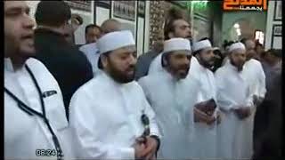 الأخوة أبو شعر في حضرة سيدنا الإمام الحسين