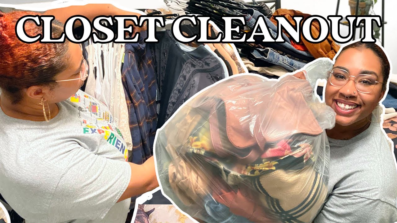 2022 Fall Extreme Closet Cleanout | Taking everything out of my closet ...