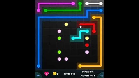 10 × 10 MANIA LEVEL 115 - FLOW GAME ON FACEBOOK Connect the dots