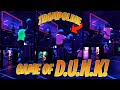 INSANE TRAMPOLINE Basketball Court Game Of D.U.N.K at SKY ZONE!!