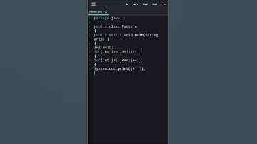 #Shorts🔥 Java Program Print Numbers Series Using for loop.