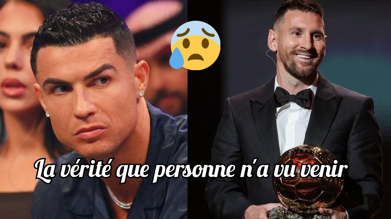 DÉgoutÉ Cristiano Ronaldo RÉagit Au 8e Ballon D Or De Lionel Messi Et Fait De Grav£s