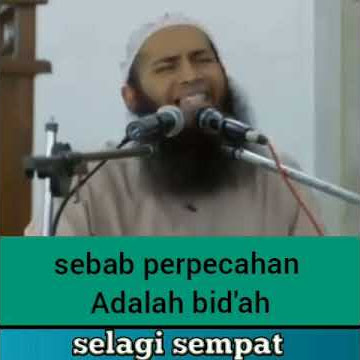 sebab perpecahan adalah bid'ah, ustad syafiq riza basalamah, bid'ah hasanah,
