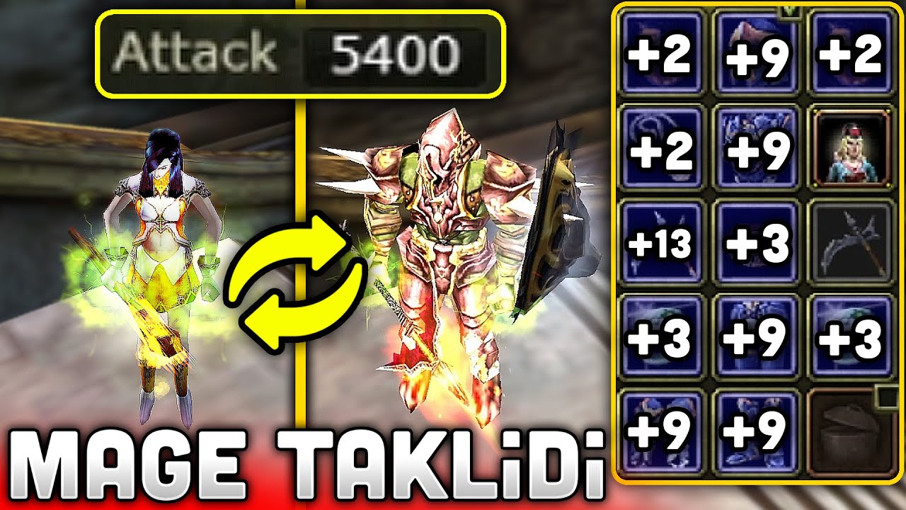 MAGE TAKLİDİ YAPARAK HUMANLARI KORKUTTUM