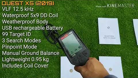 NMD Quest X5 (2019) Metal Detector