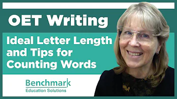 OET Letter Writing - Recommended Word Length & How to Count Words Quickly