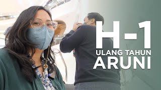 Persiapan Ulang Tahun Aruni