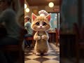 The Cat Waiter Cat Miao Miaomiao Miomao Cute Cutecat Story Funny 