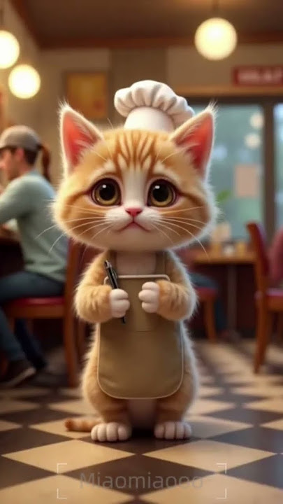 The Cat🐱🐱 Waiter #cat #miao #miaomiao #miomao #cute #cutecat #story #funny