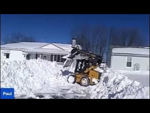 Lake Effect Snow Storm Buffalo NY RECAP - YouTube