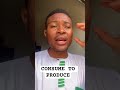 Consume to produce