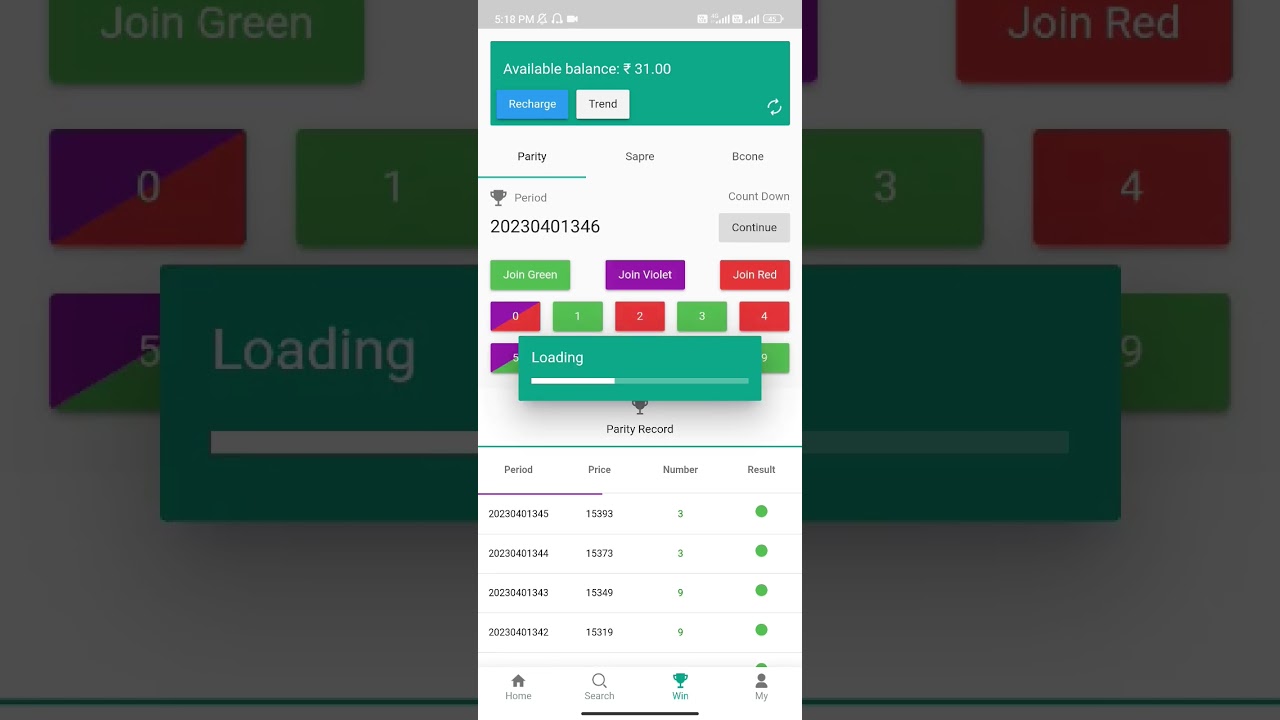 Garuda Mall Best color prediction Game Ever 🤑🔴🟢 