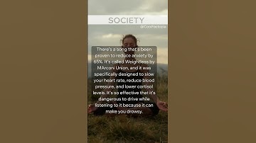 Thumbnail of Weightless: The Anxiety-Reducing Song | Awesome Daily Facts🔥