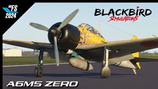 MSFS2024 | Blackbird Simulations A6M5 Zero Review! Guns Ah Blazin! ChasePlane | Ultra 
