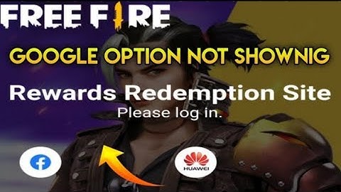 Free Fire Redemption Site Google Login Problem Malayalam⚡ROSALIO GAMER⚡