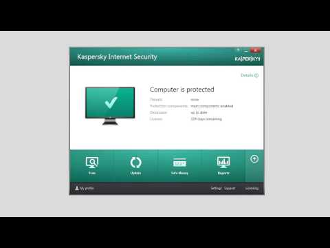 How to enable/disable self-defense in Kaspersky Internet Security 2014