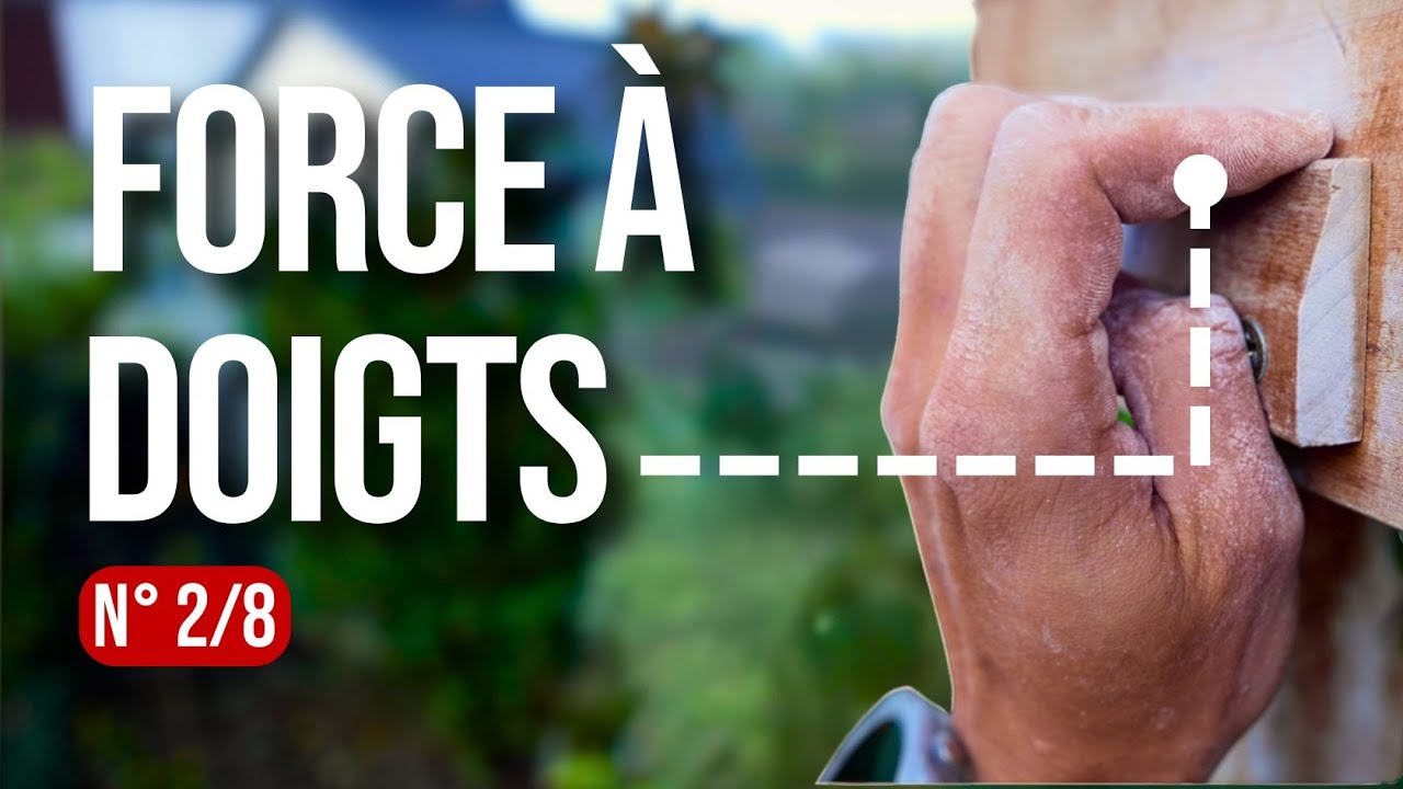 Cycle N°1 de Force à doigts sur 8mm (MHme #2/8)