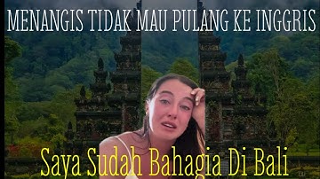 GELUKKIG WONEN OP BALI, DEZE BUITENLANDSE MAN HUILT EN WIL NIET TERUG NAAR ZIJN LAND
