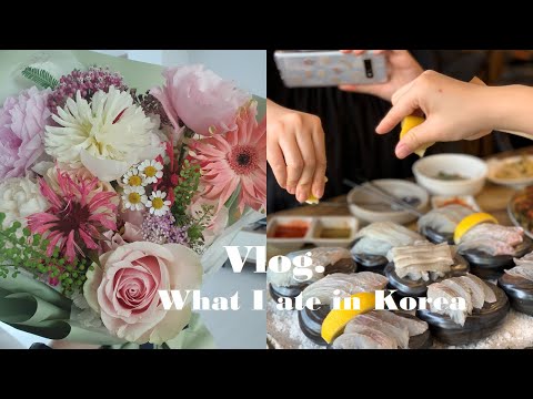 Vlog. 오이도로 추억여행. 한국에 먹으러 온 사람 나야나🙋‍♀️🙋‍♀️ what I ate in Korea