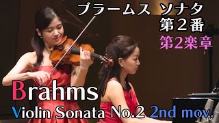 Brahms Violin Sonata No. 2 2nd movement - YouTube