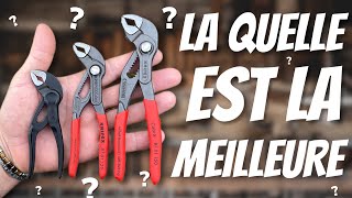 Pince Knipex Cobra en EDC : cobra xs  VS  cobra 125  VS  cobra 150