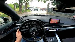 2018 Audi A4 [2.0 TDI 150 Hp] | POV Test Drive #povtestdrive