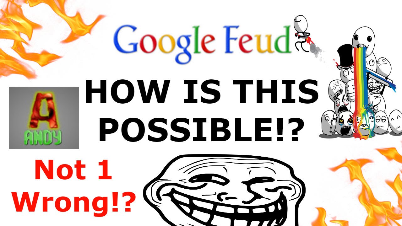 Google Fued: IMPOSSIBLE GOOGLE FUED // DIDN'T GET 1 WRONG - YouTube