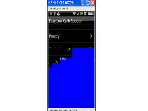 Easy Low Carb Recipes Android App by Dusko Savic