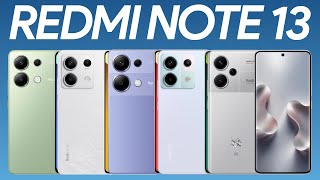 REDMI Note 13 4G, 13 5G, 13 Pro, 13 Pro 5G y 13 Pro+ 5G, ¿cuál comprar?