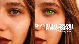 How to Quickly Change Eye colors in Photoshop