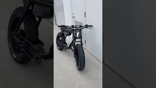 Blacked out 🖤 #automobile #surron #ebike #super73 #mtb #fyp