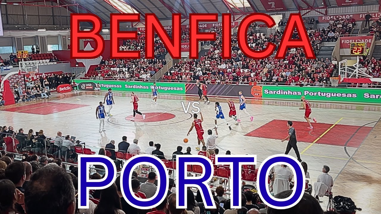 Benfica vs Porto Men’s Basketball: A Wild Rivalry Game! | Vlog Highlights