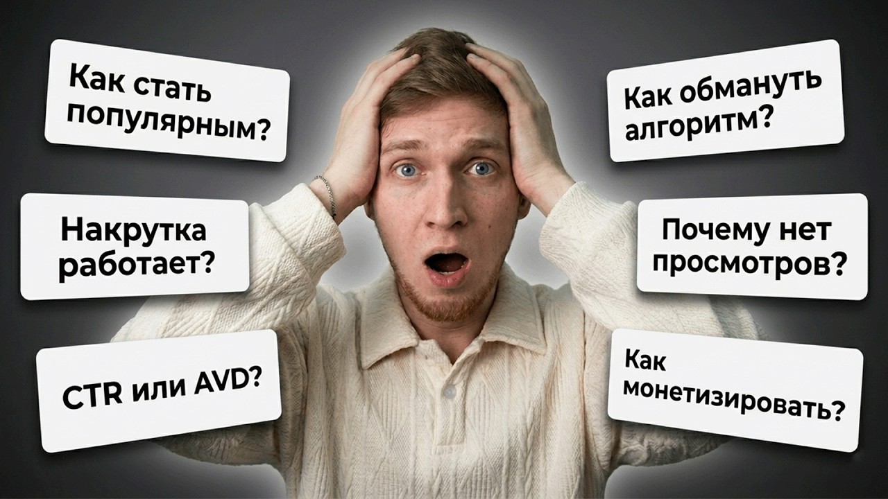 ХВАТИТ ЭТО СПРАШИВАТЬ — 10 Глупых Вопросов про Ютуб