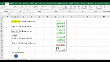 vba Mouse Recorder