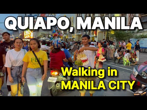 QUIAPO MANILA Walking Tour | Manila City, Philippines 2023 BER-Months Tour QUIAPO MANILA Walking Tour | Manila City, Philippines 2023 BER-Months Tour