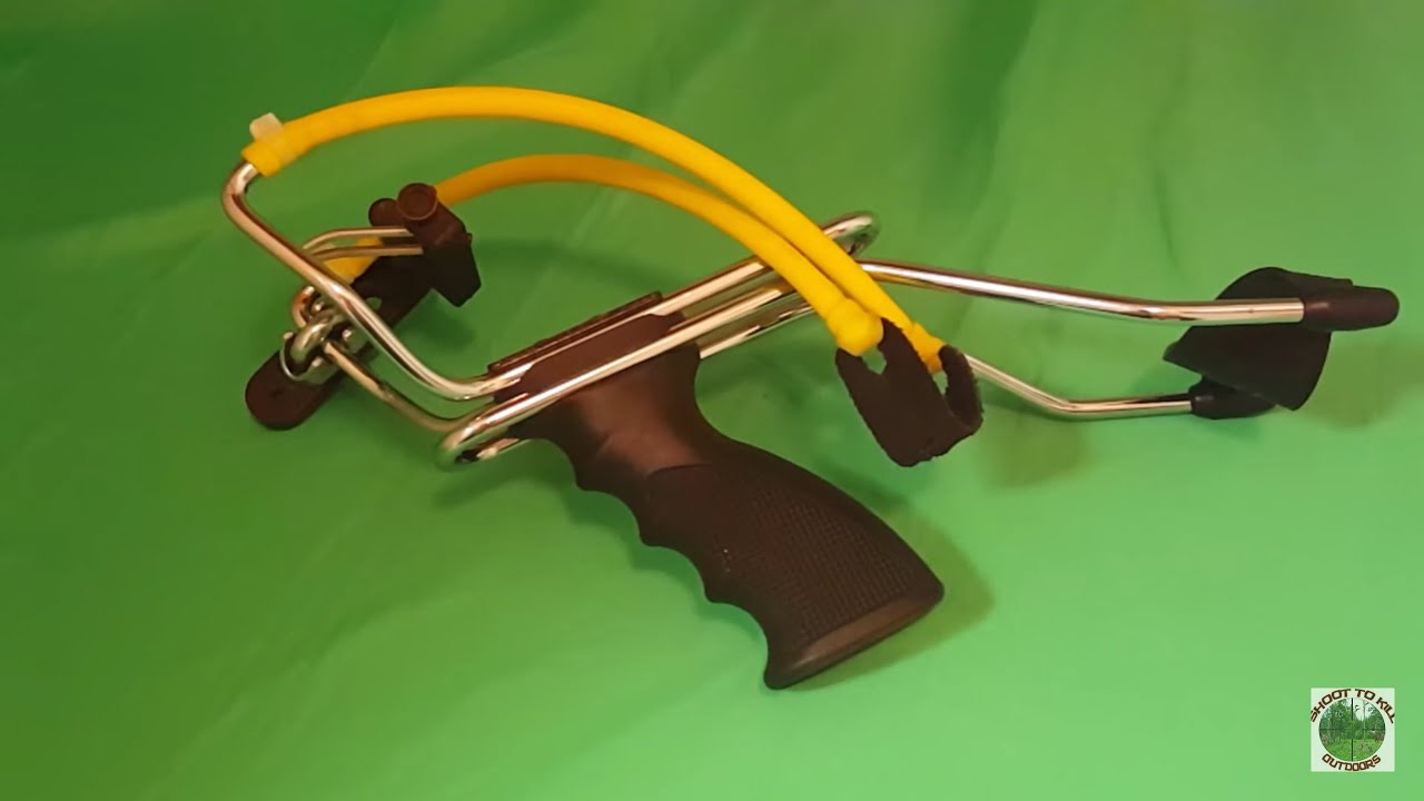 How to MAKE a Slingbow for $1 with Department Store Slingshot