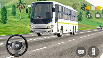 New Bus Driving Simulator Android game _ Indian sleeper bus simulator 2025