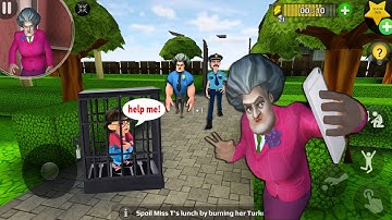 Scary Teacher 3D_New updater-New fun video everyday , gameplay walkthrough  part 716 ( android, ios)