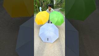 Fast Time Unique video 2Ta Banana Umbrella And 1Ta Bottle Umbrella #shorts