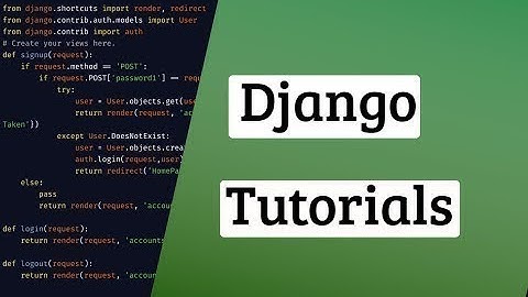 Django Tutorial :Say Hello World To Django #Part2