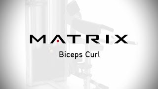 Matrix Fitness | Versa Series | Biceps Curl | Setup & Movements