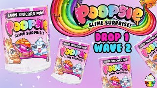 poopsie slime surprise drop 1 wave 2 new super ultra rare slimes