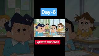Shinchan Teaches SQL 😂💻 | Day 6: ALTER TABLE#shorts2026