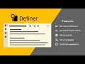 Definer Popup Dictionary And Translator Browser Extension 
