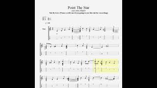 Vignette de la vidéo "[Ukulele Tab] Point The Star - (MT1990) 纯音乐"