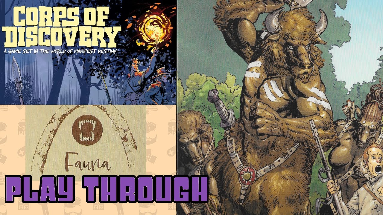 Minotaur! Corps of Discovery Fauna Solo Play Through Session